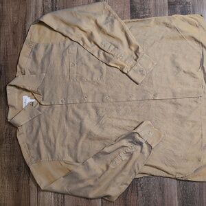 Ermenegildo Zegna Iridescent Color Shifting Long Sleeve Button Down Size XL